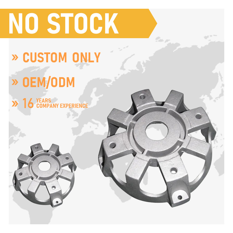 Professional customization die casting aluminum alloy piece casting services for agricultural machinery equipment spare parts
