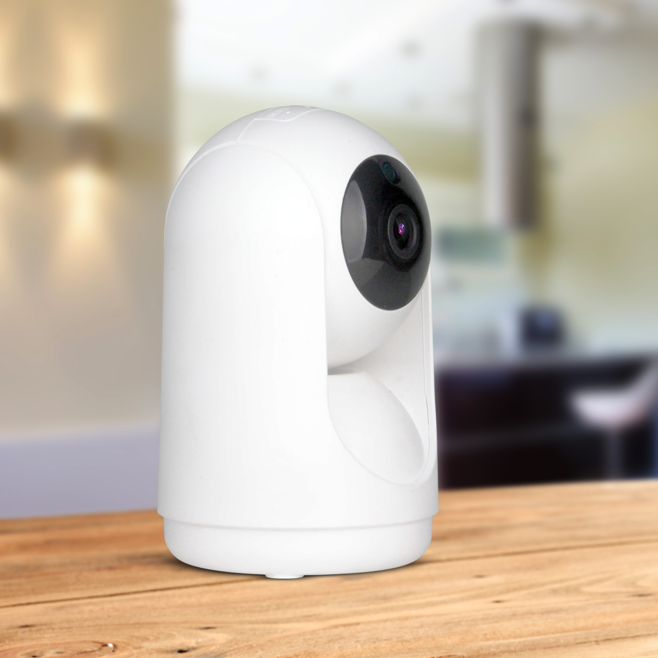 Внутренняя Wi-Fi камера конфиденциальности Full HD 1080p Tuyasmart совместимая с Google/Alexa