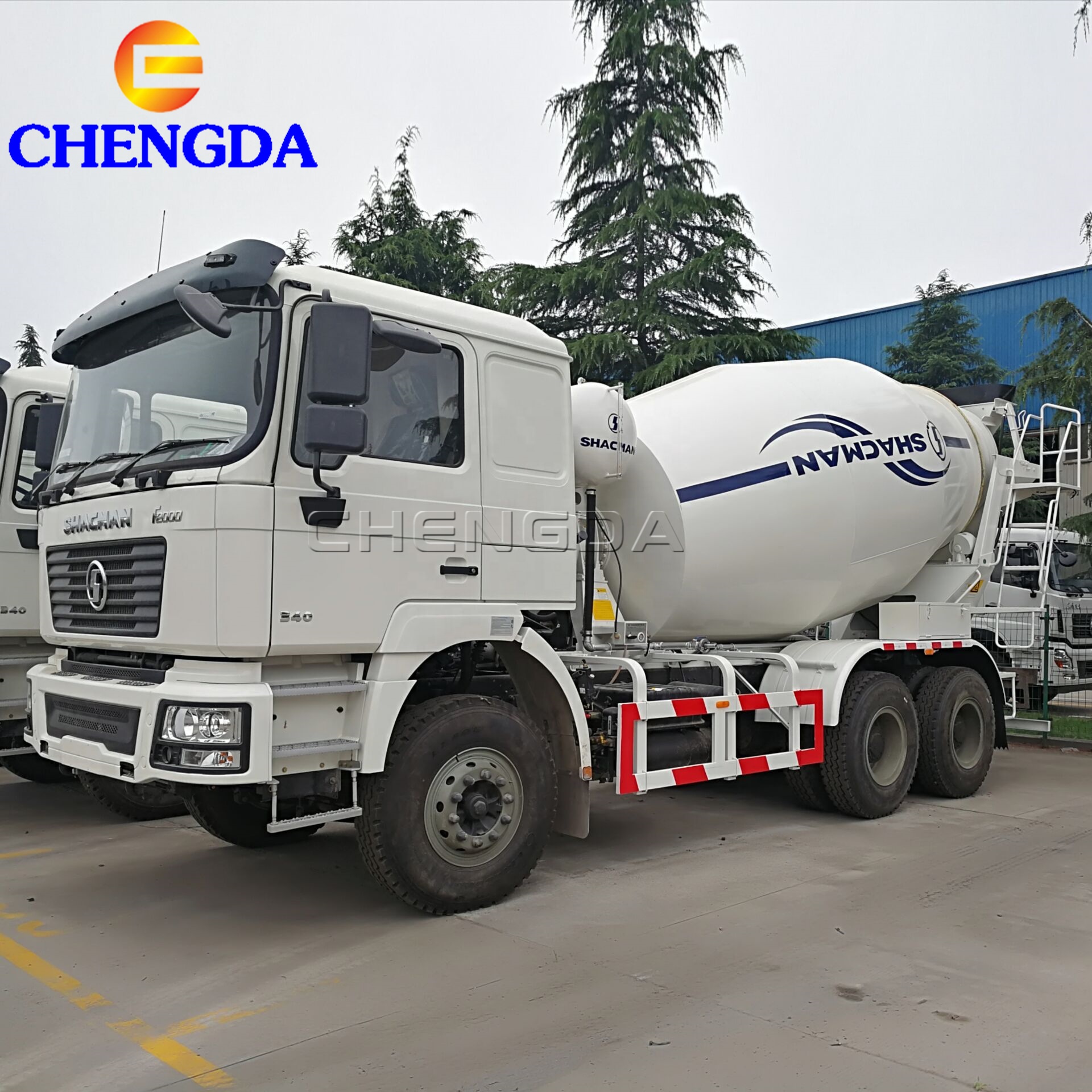 Shacman 10 кубических метров 6x4 HOWO 10-колесный Бетономешалка 10 м3