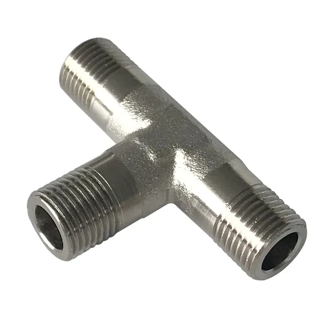 External Thread End Style Union Zinc Alloy Joint Fitting Connector for Metal Flexible Conduit Pipe Hose