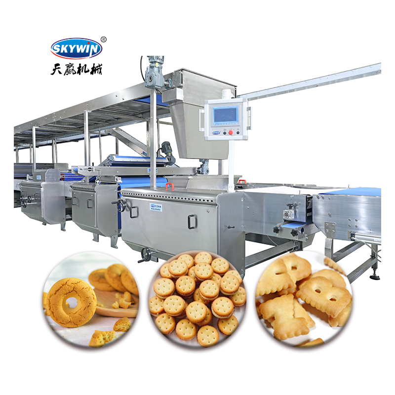 Machinery Industry Equipment Full Automatic Hard And Soft Biscuit Making Machine