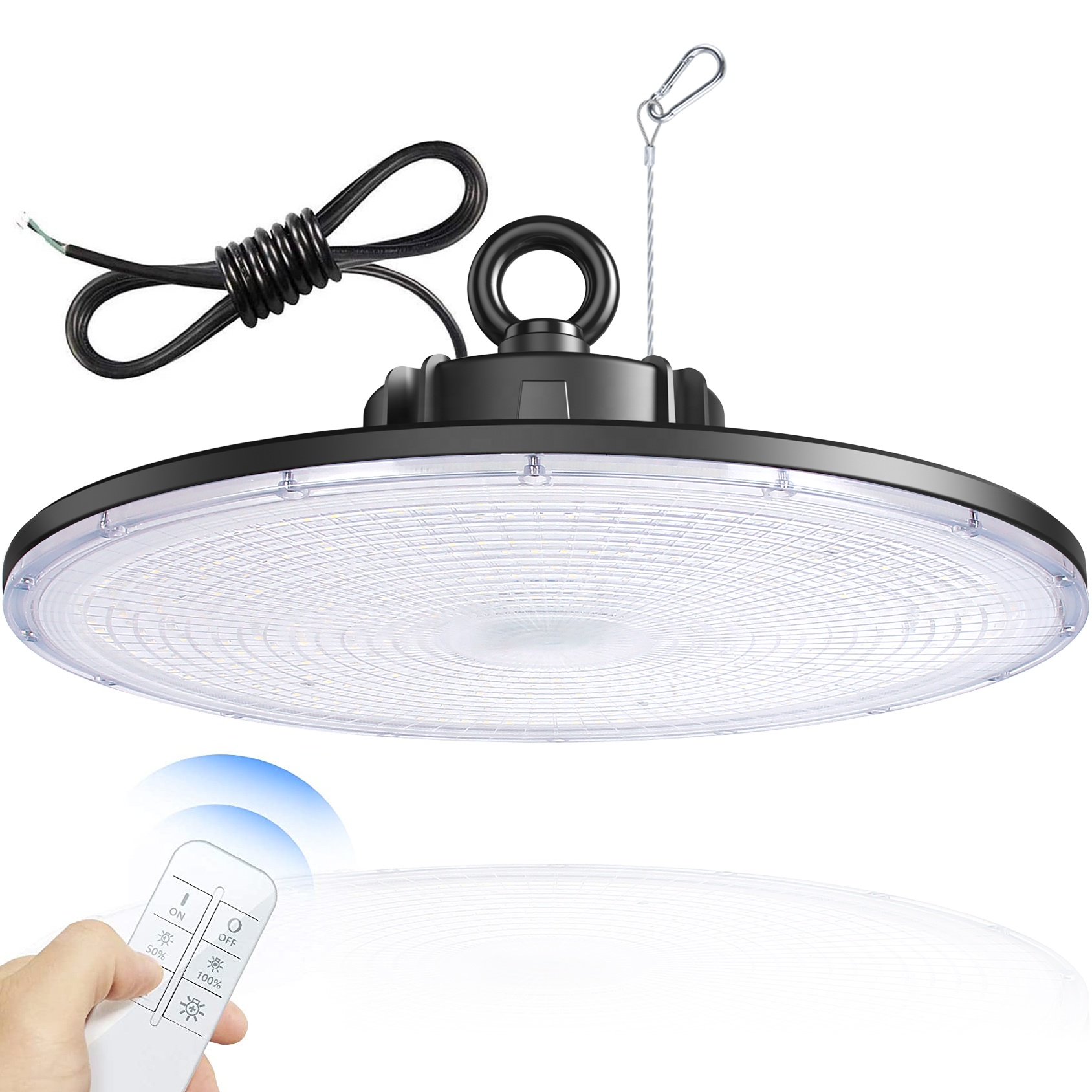 Лучший продукт amazon cgt ufo led cct сверхъяркий промышленный гаражный светильник, светодиодный светильник для пищевой фабрики