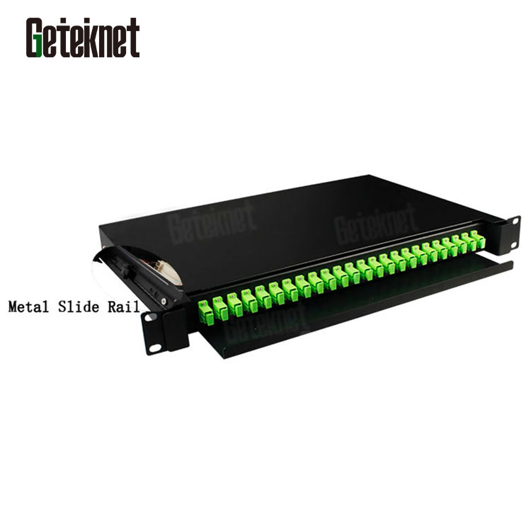 24 port ftth wall outlet SC LC 12C 18C 24C FC ST fiber optical distribution frame ODF fiber panel