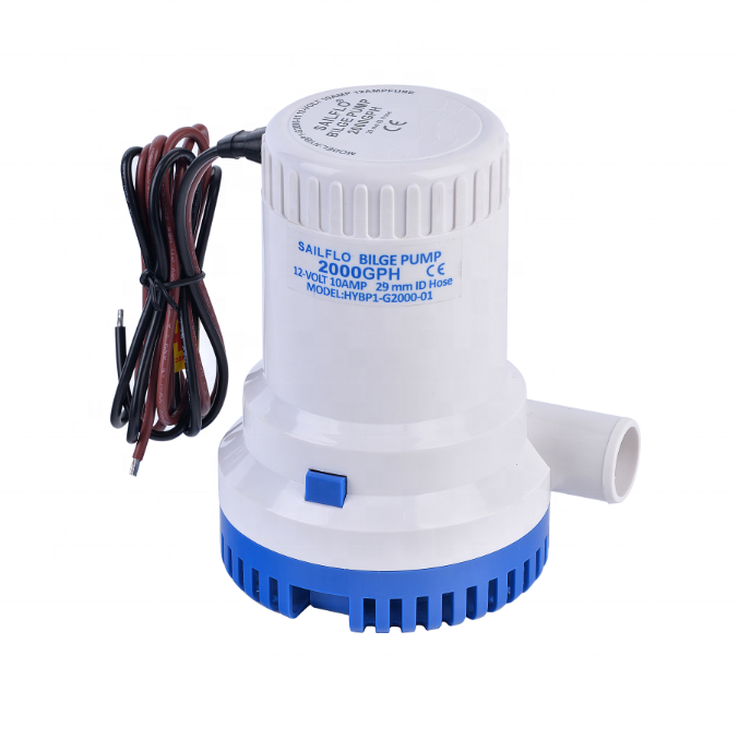 Sailflo 2000GPH 12V 10A высокая пропускная погружной морской лодка Электрический насос