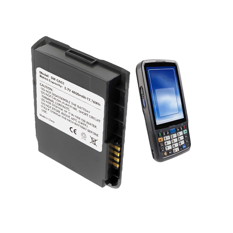 Barcode scanner PDA Battery for Intermec CN50 CN51 318-038-001 AB25 lithium ion battery pack 3.7V 4800mAh