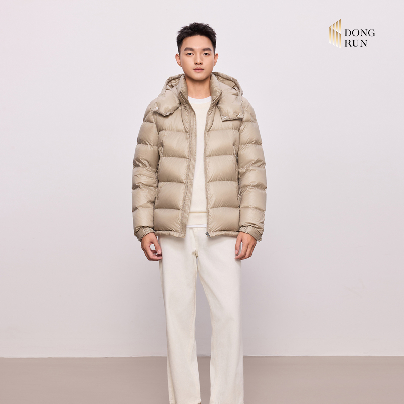 Thickened down Men's 800 Goose down Outdoor Waterproof Windproof Warm And Cold Mountaineering Puffer Jacket