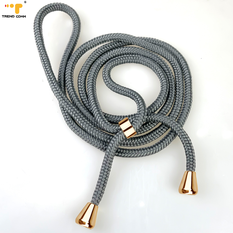 Adjustable Length Mixed Color Rope 1.5M PPM Cord For iPhone 11 Pro Max Cell Phone Case Lanyard Strap