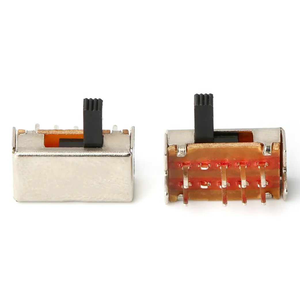 3position slide switch 90Degree SK23D03-G5 double rows 8 pin 2p3t slide switch