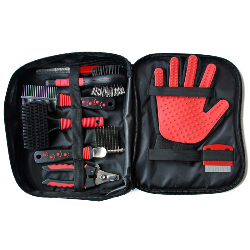 Pet grooming tools set pet grooming kit for dogs   cats pet combs and nail scissors grooming set