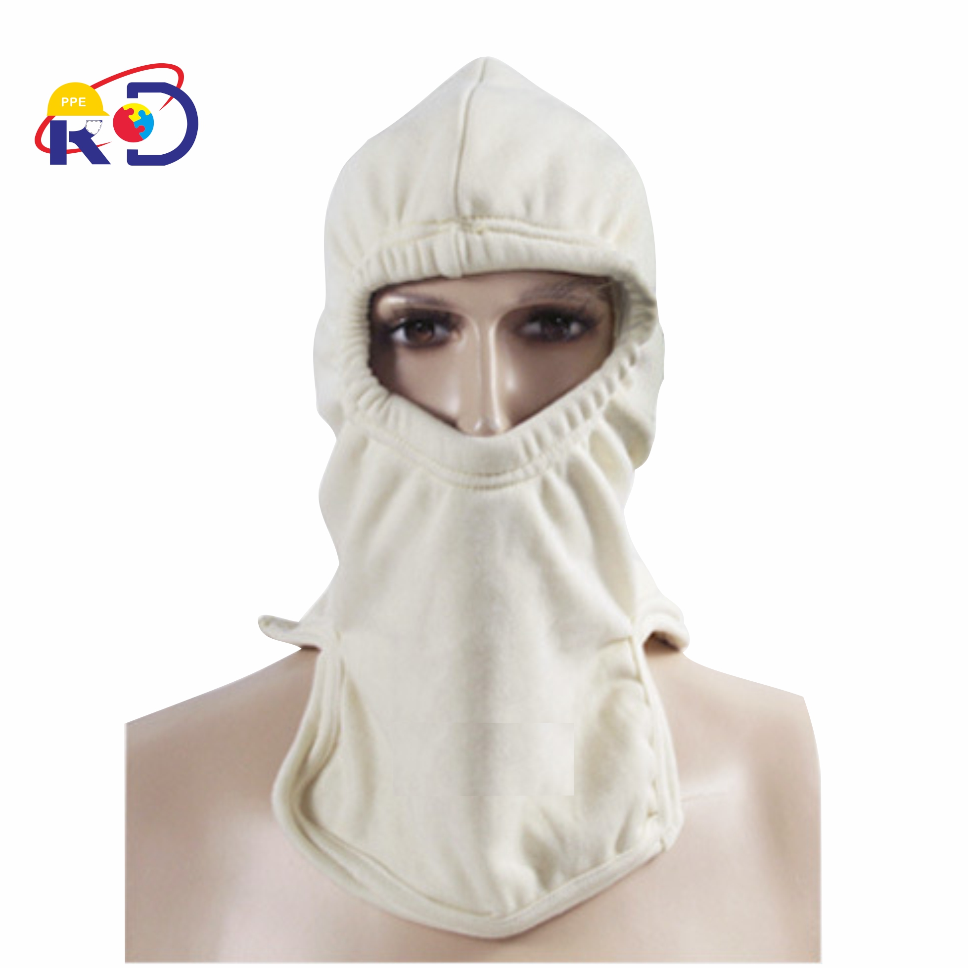 Fire retardant hood aramid head cover flame retardant cap