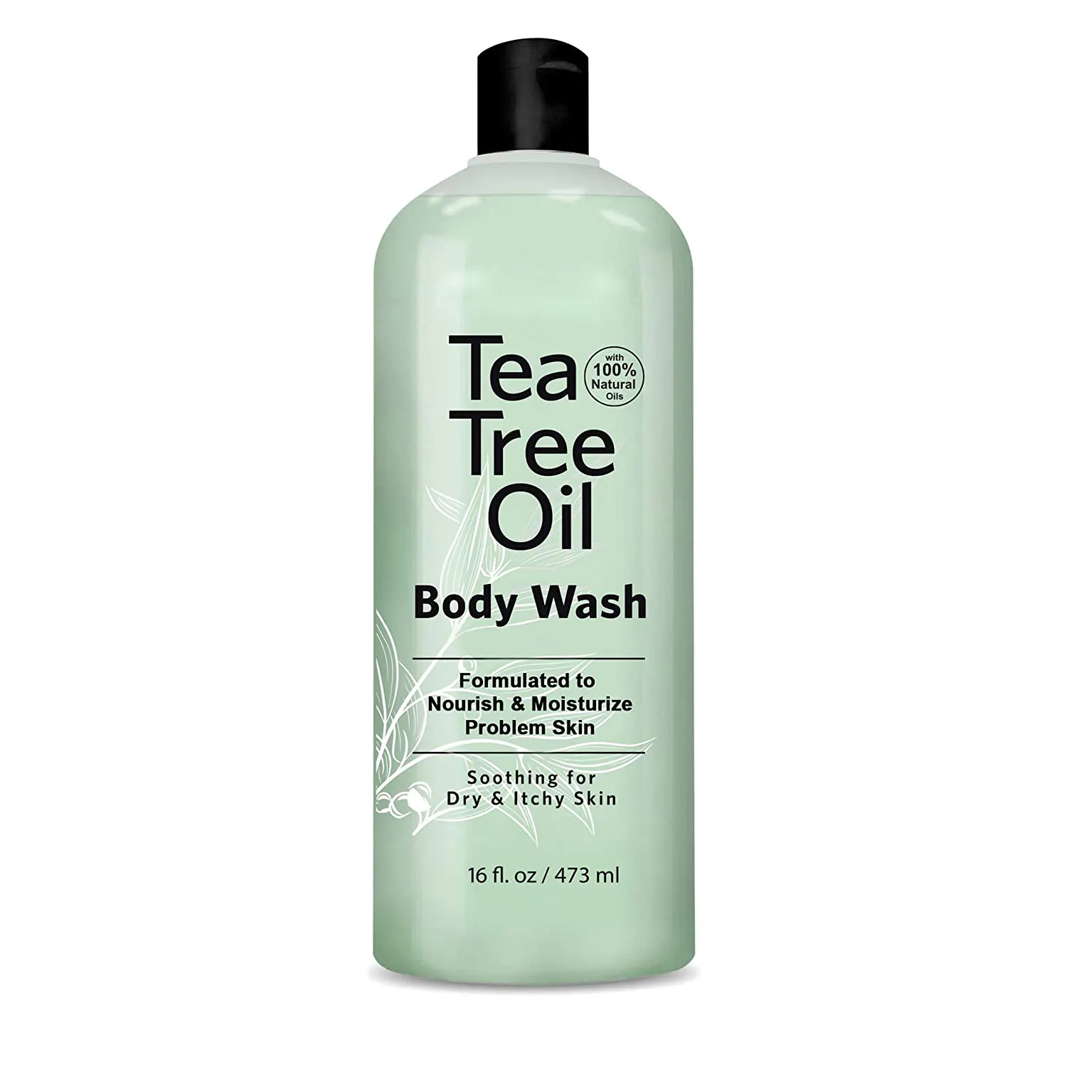2020 hot sale natural Organic Vitamin-a moisturizing nourishing tea tree essential oil body wash