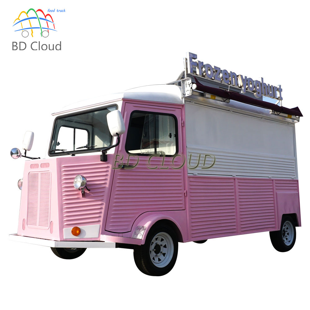 Hot sale soft serve ice cream cart