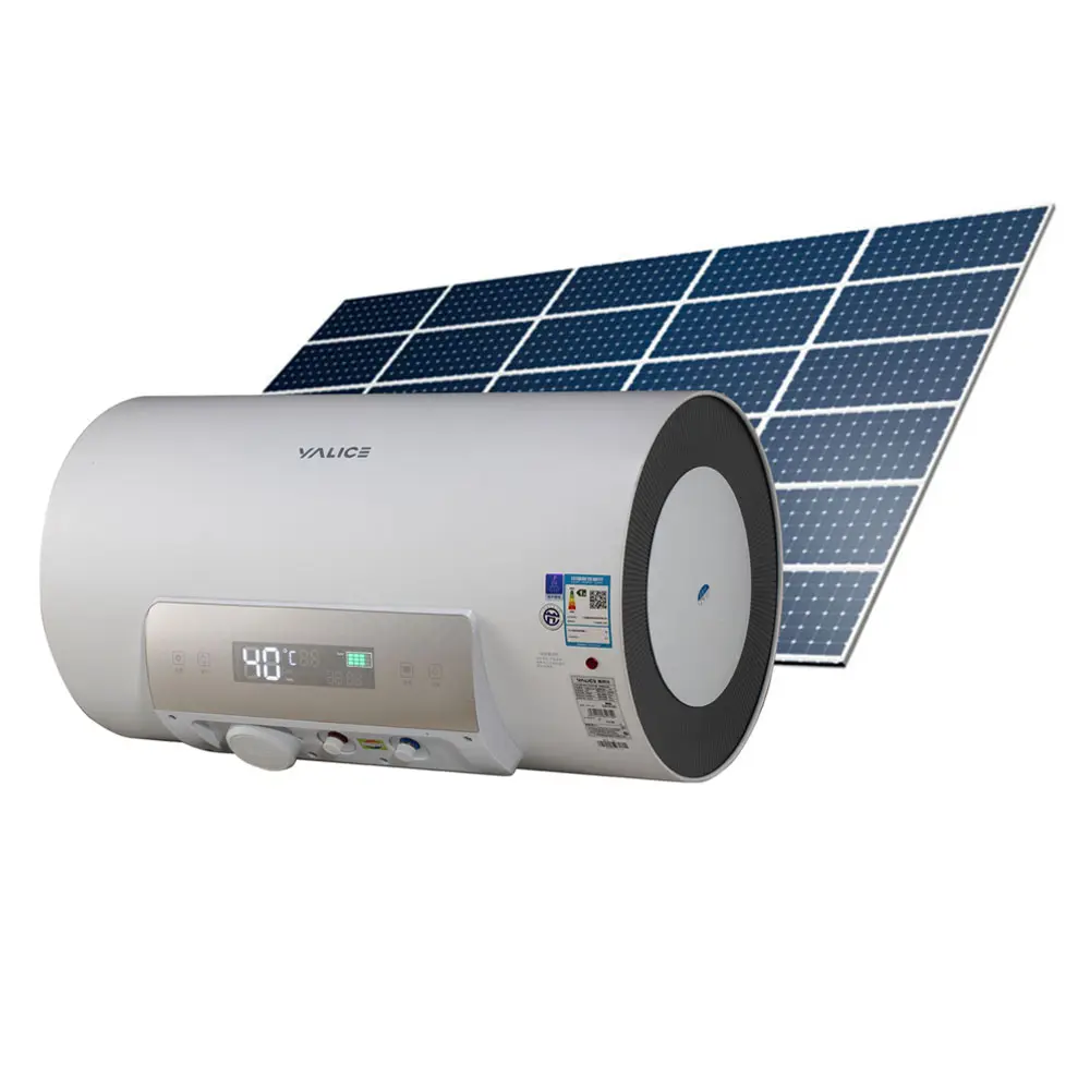 2023 NEW design with DC & AC double heating circulation system solar water heaters