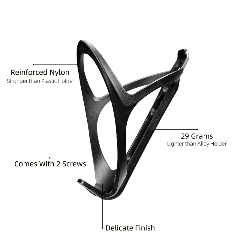 Lightweight Bottle Holder Bike Bottle Rack Cage Bicycle Flask Holder Nylon Fiber MTB Road Bike Drum Holder Bike Accessories 29g