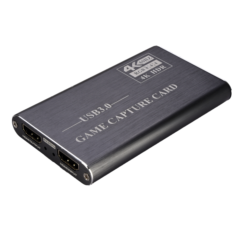 OEM ODM USB video capture card with Mic input PC laptop ipad game capture at 1080P@60fps
