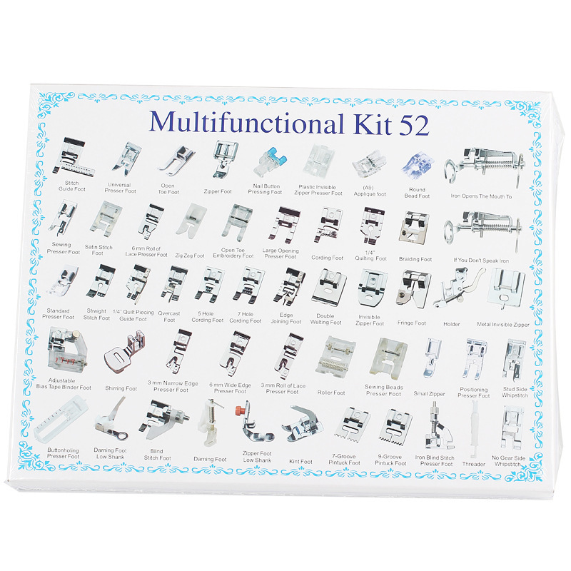 Home Presser Foot Sewing Machine Multifunctional Accessories Presser Foot Sewing Presser Foot Kit Tools