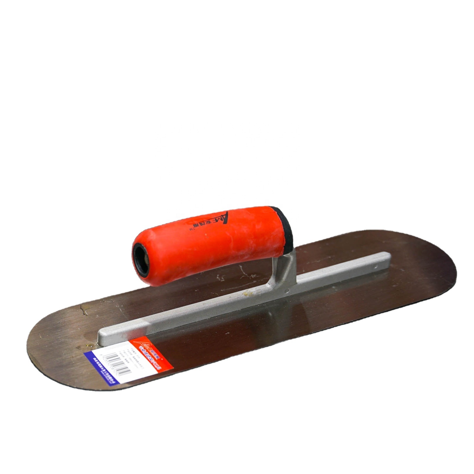 Concrete Hand Tools Fully Rounded end carbon steel Finishing Trowel
