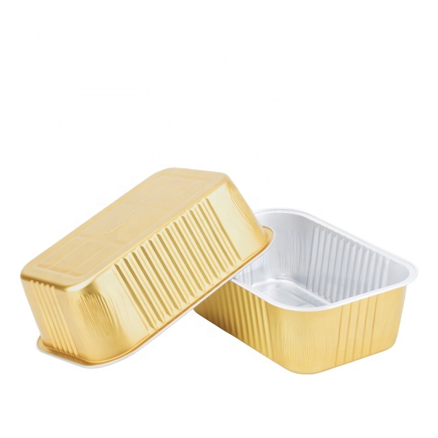1035ml aluminum pans wholesale work home packing products Aluminum pans with lids foil aluminum packaging