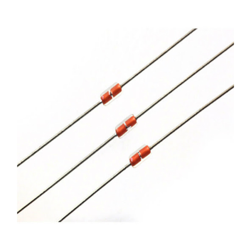 Fast reaction speed thermal fuse rated functioning temperature 115 degrees 1A rated current for air fan electric system