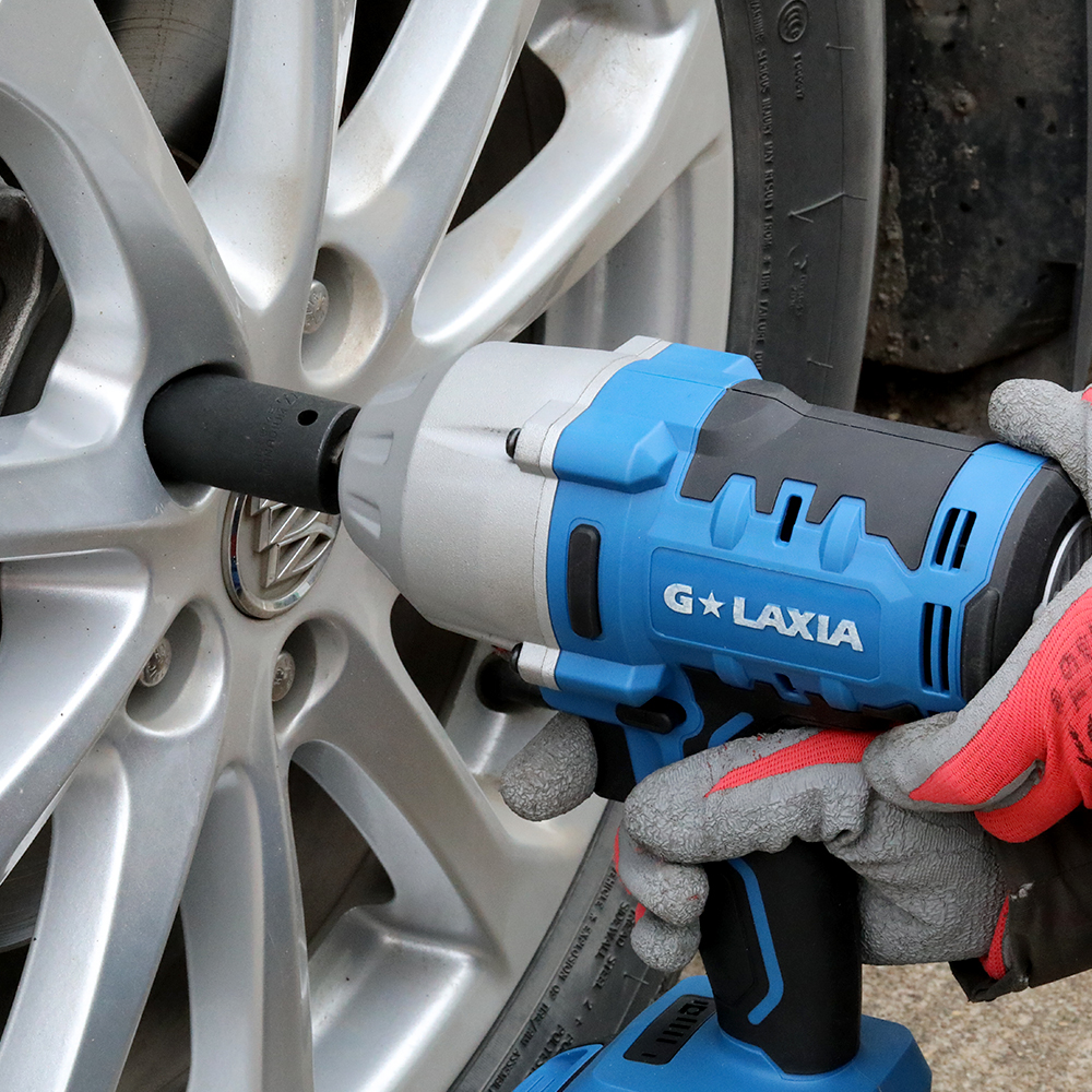 Galaxia 1000N Cordless Brushless 20V Impact Wrench 1/2'' Square Drive Anvil Power Tools Bare Tool Only