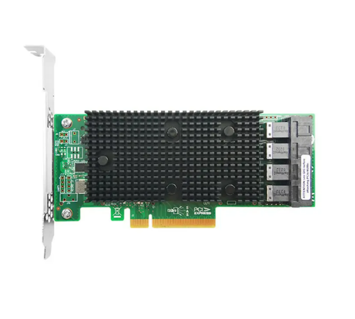 Карта контроллера LSI 9400-16i SATA/SAS HBA, 12 Гбит/с, PCIe, 16 портов, поддержка NVME HDD