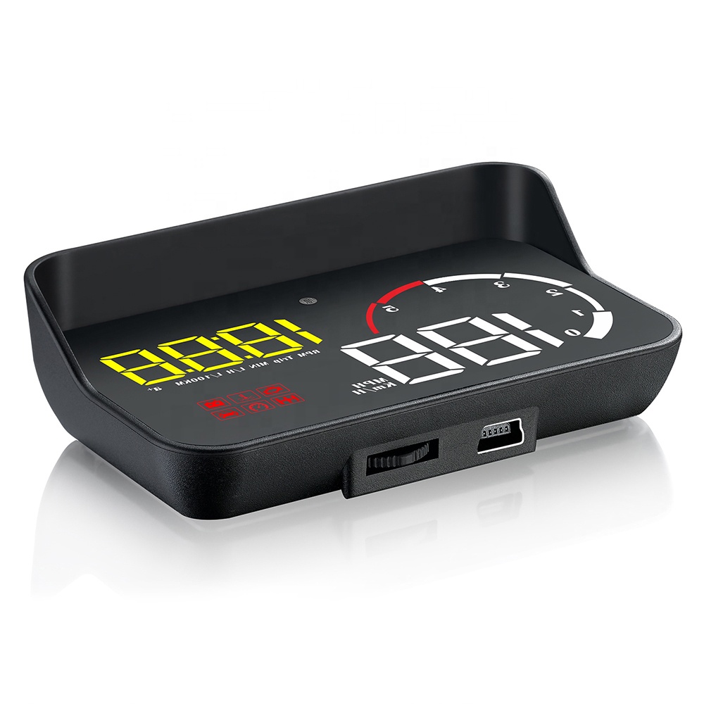 Автомобильный проекционный дисплей M10 HUD, сигнализация OBD2, предупреждение о превышении скорости, умный дисплей