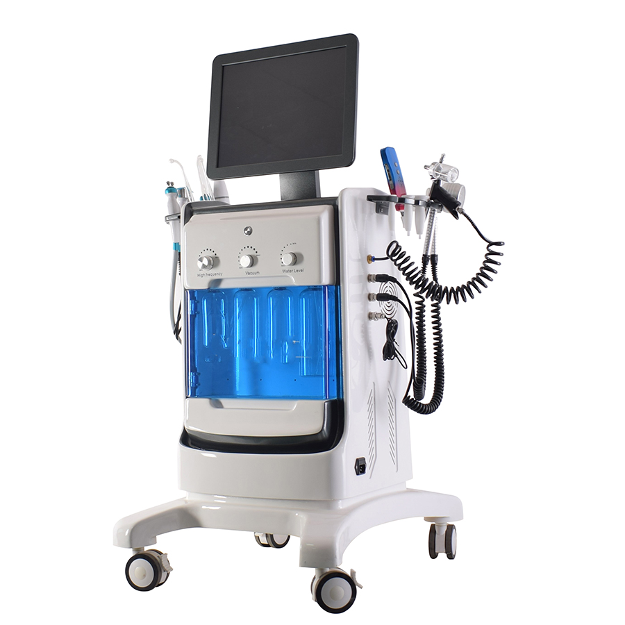 Вертикальная 12 в 1 Алмазный Пилинг hydrafacials Hydra Aqua лица дермабразия машина