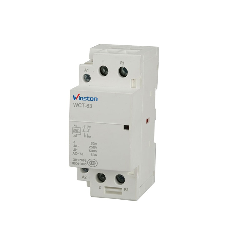 Новый WCT 2 Phase 1NO 1NC мини контактор 63A электрические Контакторы