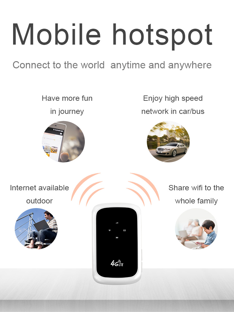 TUOSHI LTE Router Unlocked 3g 4g Portable Mobile Pocket Wifi Router Hotspot