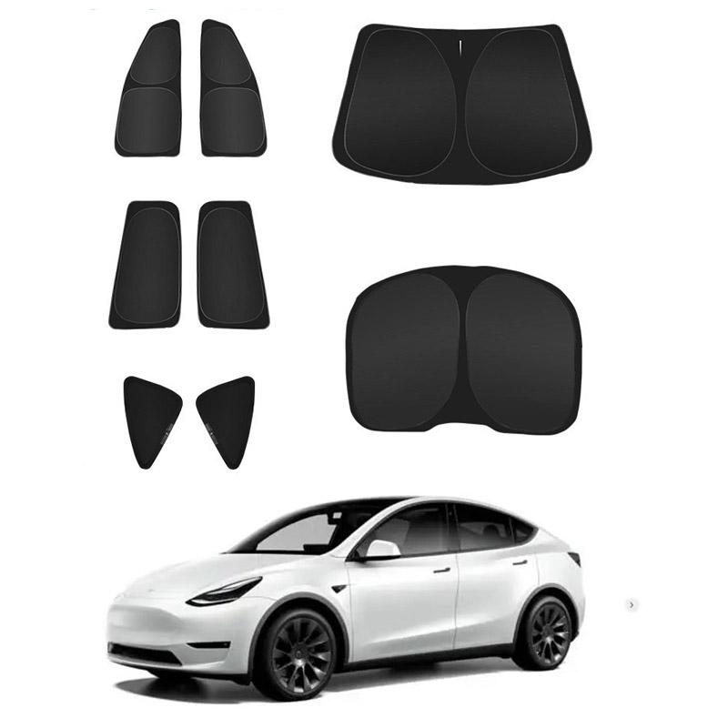 Новые солнцезащитные очки Tesla, пленка для конфиденциальности автомобиля Tesla Model 3/Y, зимние солнцезащитные жалюзи для кемпинга, козырьки специального размера