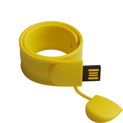 Hot sell Free LOGO design USB flash pendrive protable Silicone Camouflage Bracelet 4gb 8gb 16gb 32gb Slap band USB flash drive