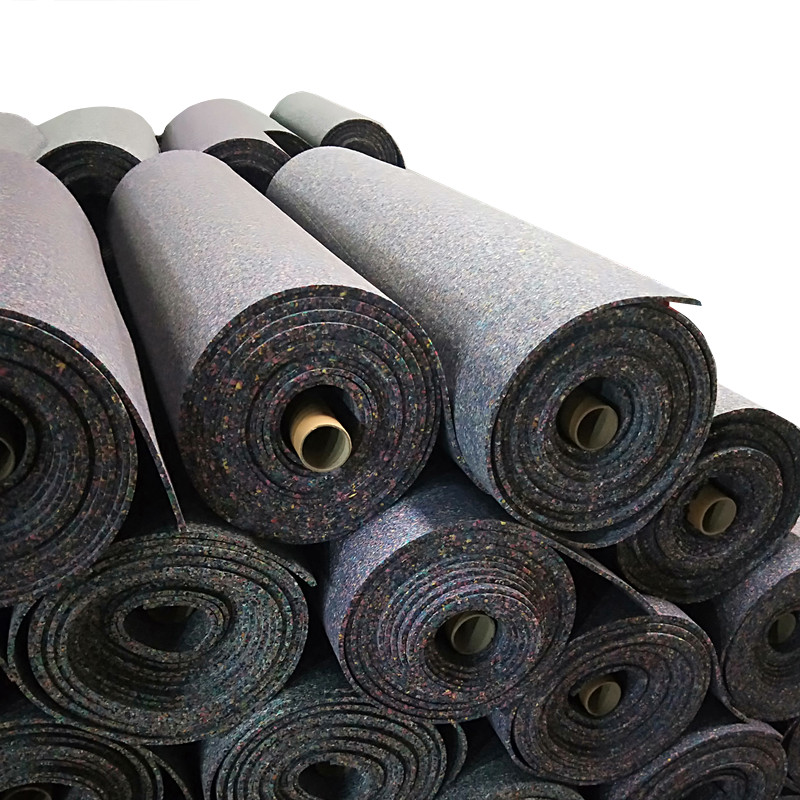 Wholesale Soundproof Laminate Underlay Rubber Flooring Underlayment Rubber
