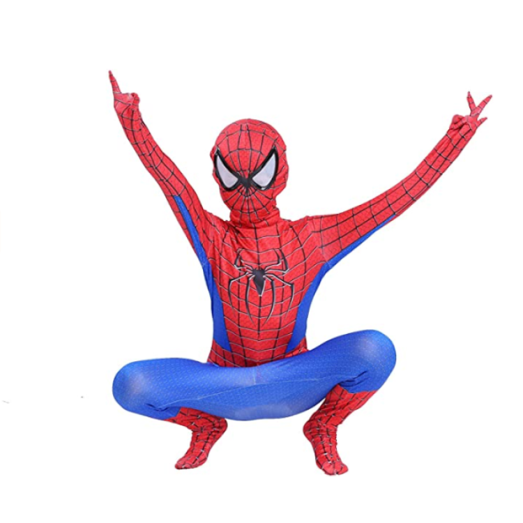 Spiderman Superhero Costume for Kids Halloween Cosplay