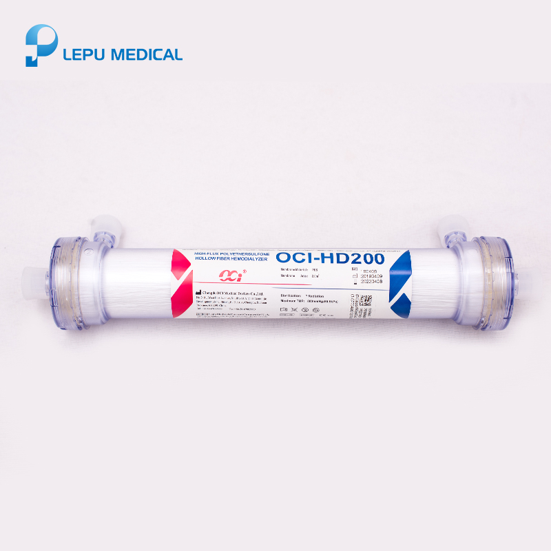Top Quality Kidney Dialysis high/low flux dialyzer filter dializador for renal medical use consumables for hemodialysis
