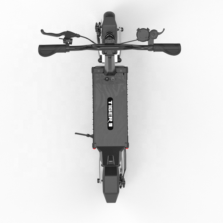 long-lasting best selling high range electric folding scooter dual motor