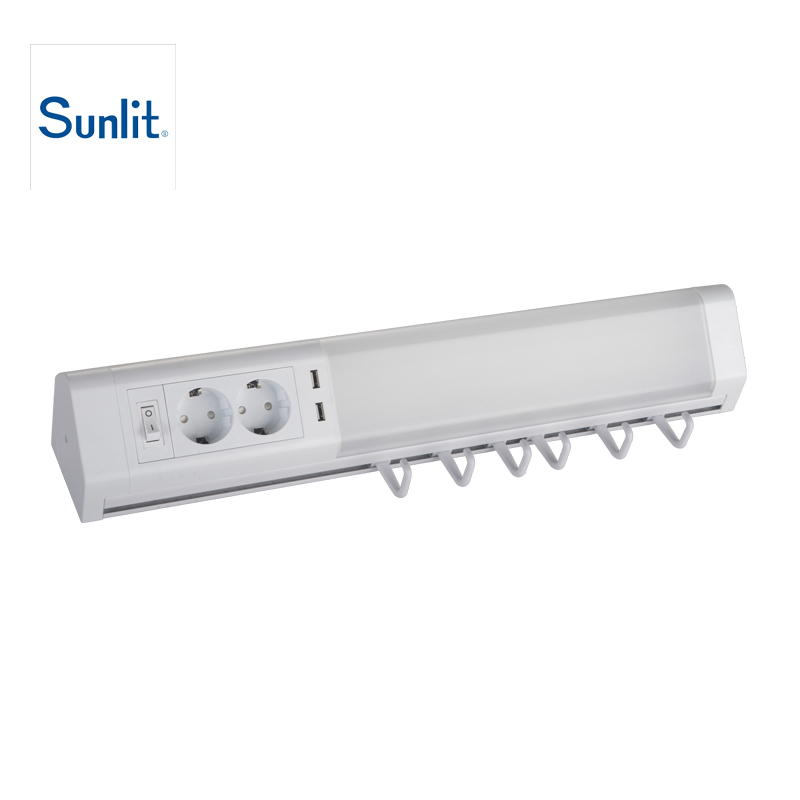 Sunlit TL4096-4 светодиодные кухонные водопроводные краны свет с ЕС резьбой раструбного соединения для крючки 10 Вт, 15 Вт, 20 Вт, хит продаж
