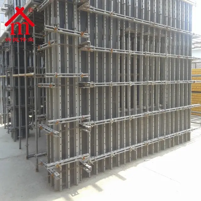 Cold Rolled Steel Concrete Wall Formwork System