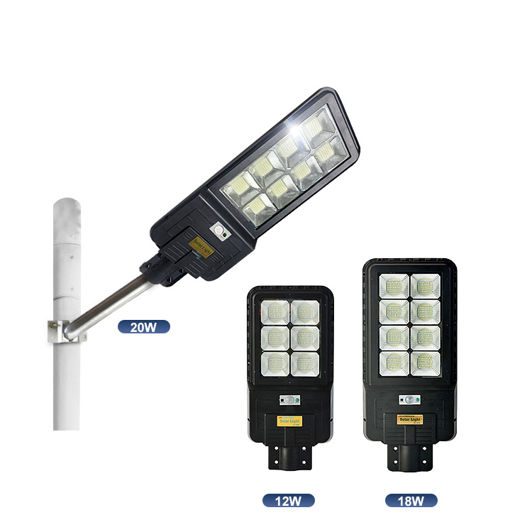 Outdoor Integrated LED Solar Street Light Lamp 300w 400w 500w All In One Solar Led Street Light