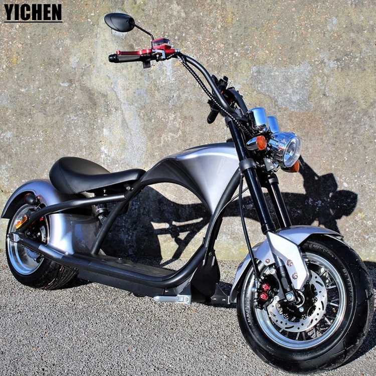 YICHEN Motocicleta Electrica Monster EEC M1 2000 Вт 45 км/ч Чоппер Citycoco R3 мотогонок 5000 Вт скутер электрический 60 миль/ч