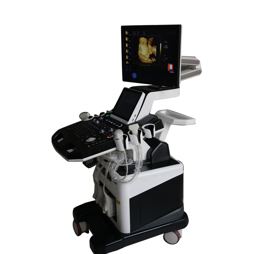 Fibroscan Obstetric Ultrasound Scanner Ultrasound 4d Electric Plastic Medical Devices CE Ultrasound Machine Sickle Cell Scan 128