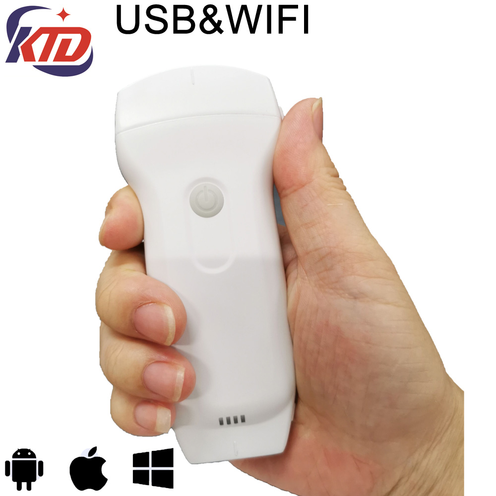 2021 Новый 128 элементов USB ультразвук 3 в 1 как Wi-Fi Беспроводной ультразвуковой зонд