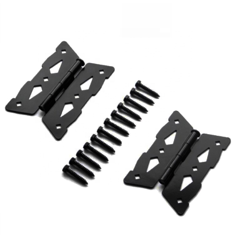 High Quality 8" Steel Heavy Duty Traditional Butterfly Wood Fence Strap Hinge