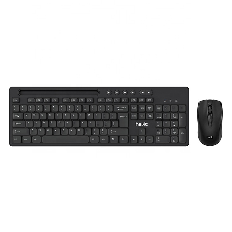 Комплект клавиатуры Kb266Gcm Havit, клавиатура и мышь, клавиатура и мышь, совместим с компьютером, 2,4 ГГц, беспроводная клавиатура и мышь