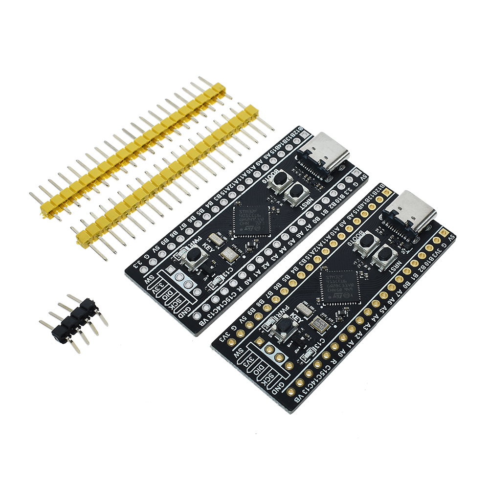 Оригинальная макетная плата STM32F401 256 Кб ROM V1.2 STM32F401CCU6 STM32F411CEU6 STM32F4, обучающая плата