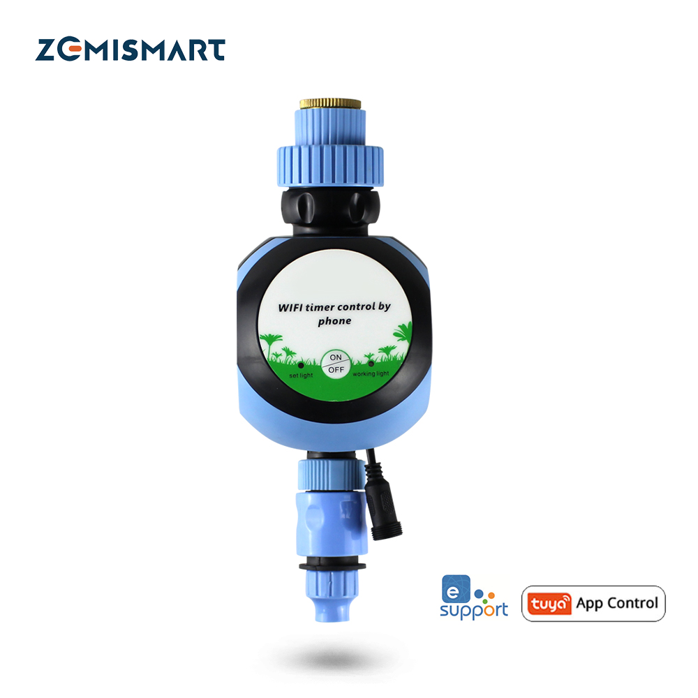 Беспроводная автоматическая система орошения Zemismart Tuya, умный спринклер, Мобильный Wi-Fi пульт дистанционного управления спринклером