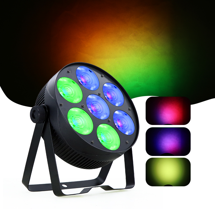 VLTG миниатюрный монолитный блок светодиодов RGB 3 в 1, светильники, 7*30 Вт, светодиодное сценическое освещение