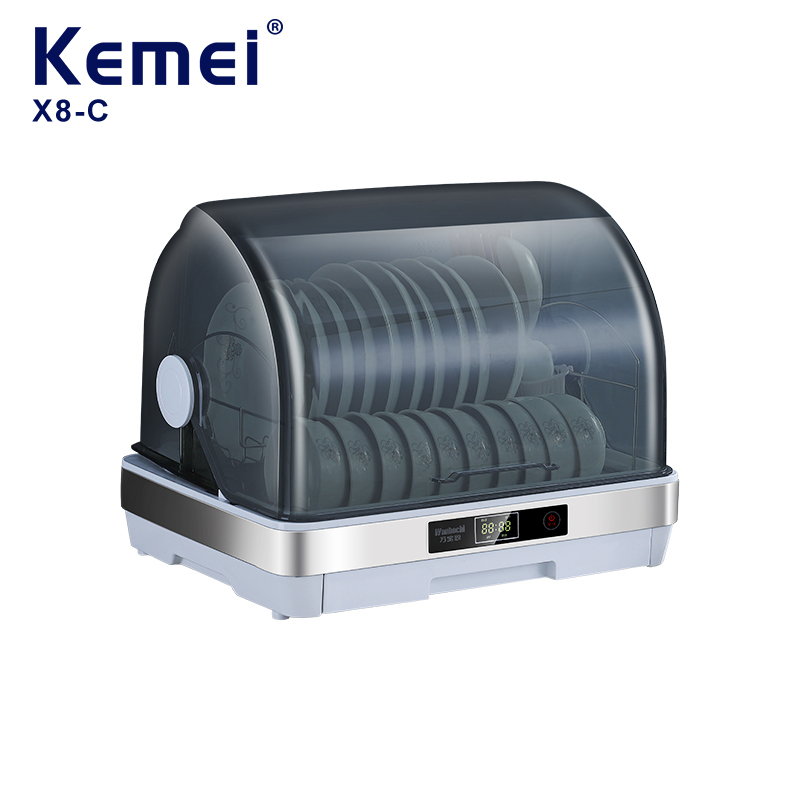 Многофункциональный кухонный бытовой техники Kemei X8-C УФ высокой температуры стерилизации блюдо чистым посуда дезинфекционный шкаф