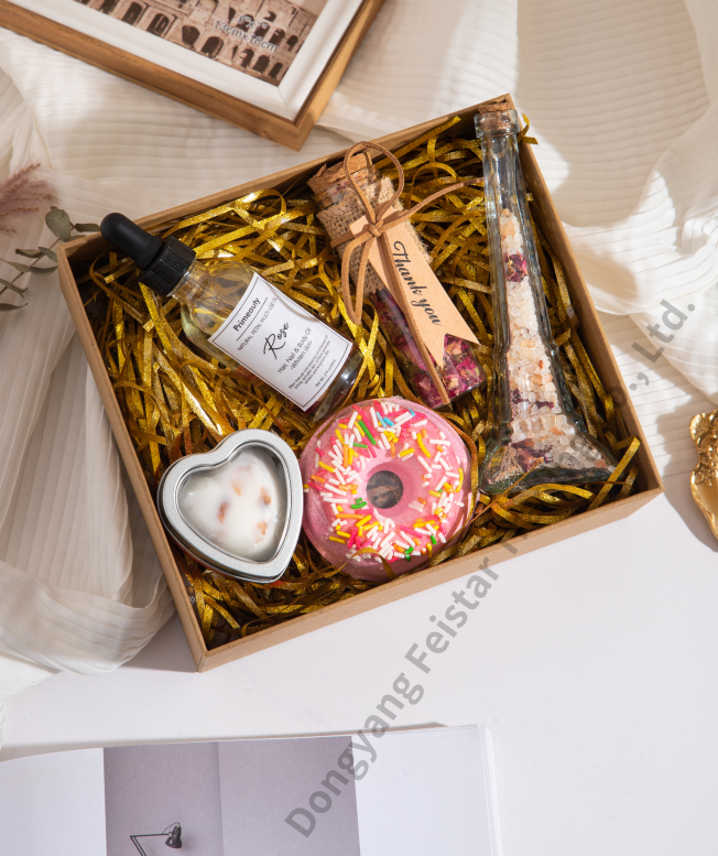 Luxury relaxation gift box spa gift set relaxing Body Care Self Care products for women ODM OEM