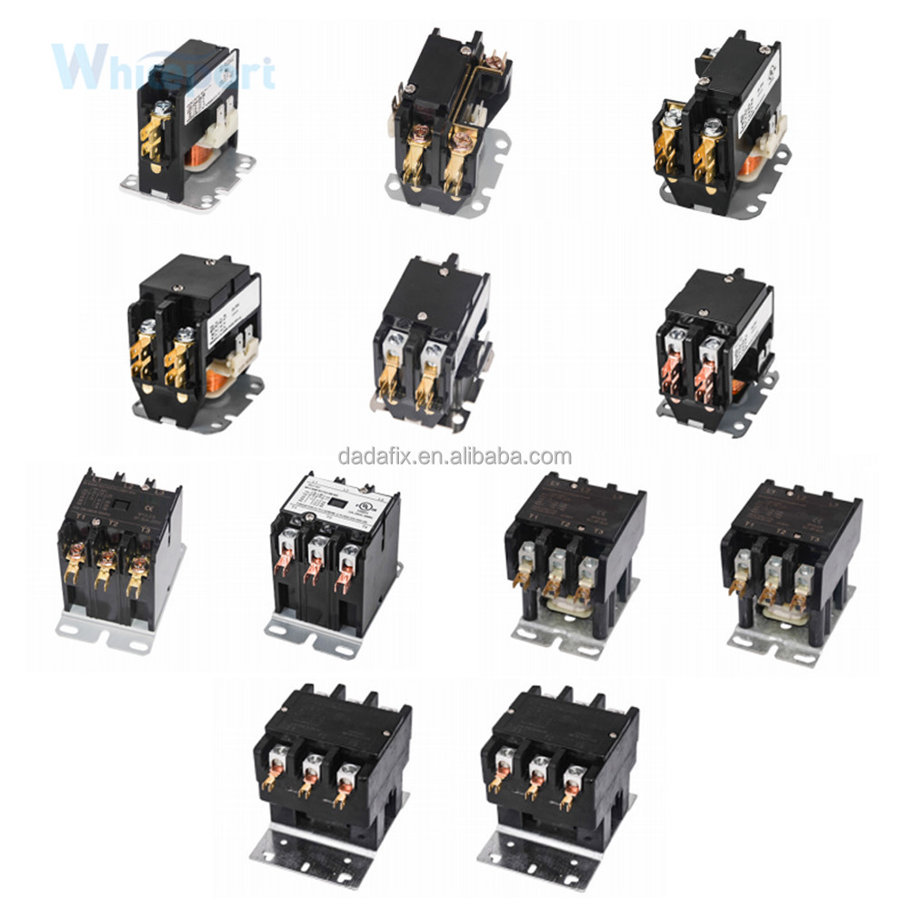 24v 120v 240v multiple specifications 1P-30A 1.5P-30A 2P-30A 2P-40A 3P-30A 3P-40A 3P-50A 3P-60A 3P-75A AC Contactor for ac parts