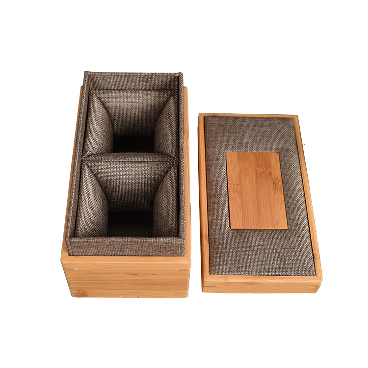 Wooden gift boxes natural with lid new product wooden box gift for tea